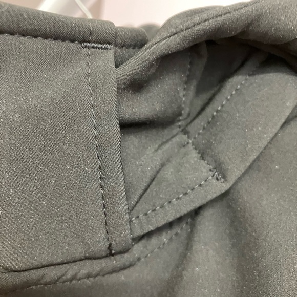 Women’s Snow/Ski Jacket, Soft Shell, Size S, Black/Neon Closures, by DSG - Picture 6 of 7